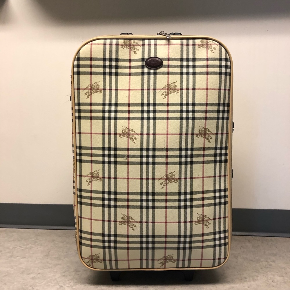 Burberry suitcase
